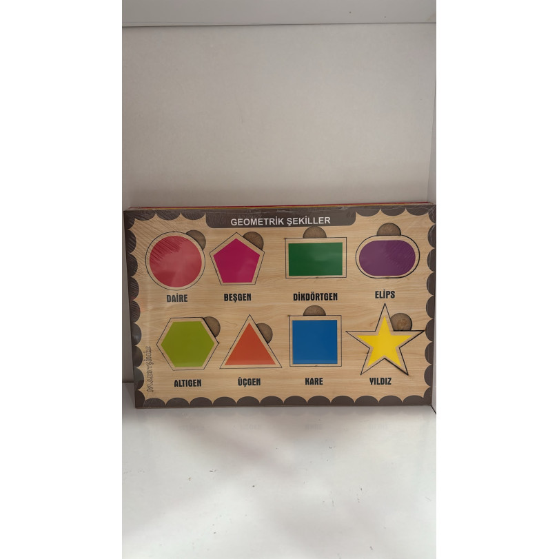4’lü Bul-Tak Ahşap Puzzle Seti